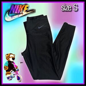NEW * JUST IN * black NIKE athletic LEGGINGS size S